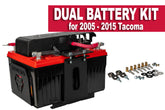 Genesis Offroad Toyota Tacoma Dual Battery Kit for 2005-2015 (Gen 3), providing reliable power for off-road enthusiasts with dual battery setups.